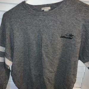 Forever 21 grey sweater